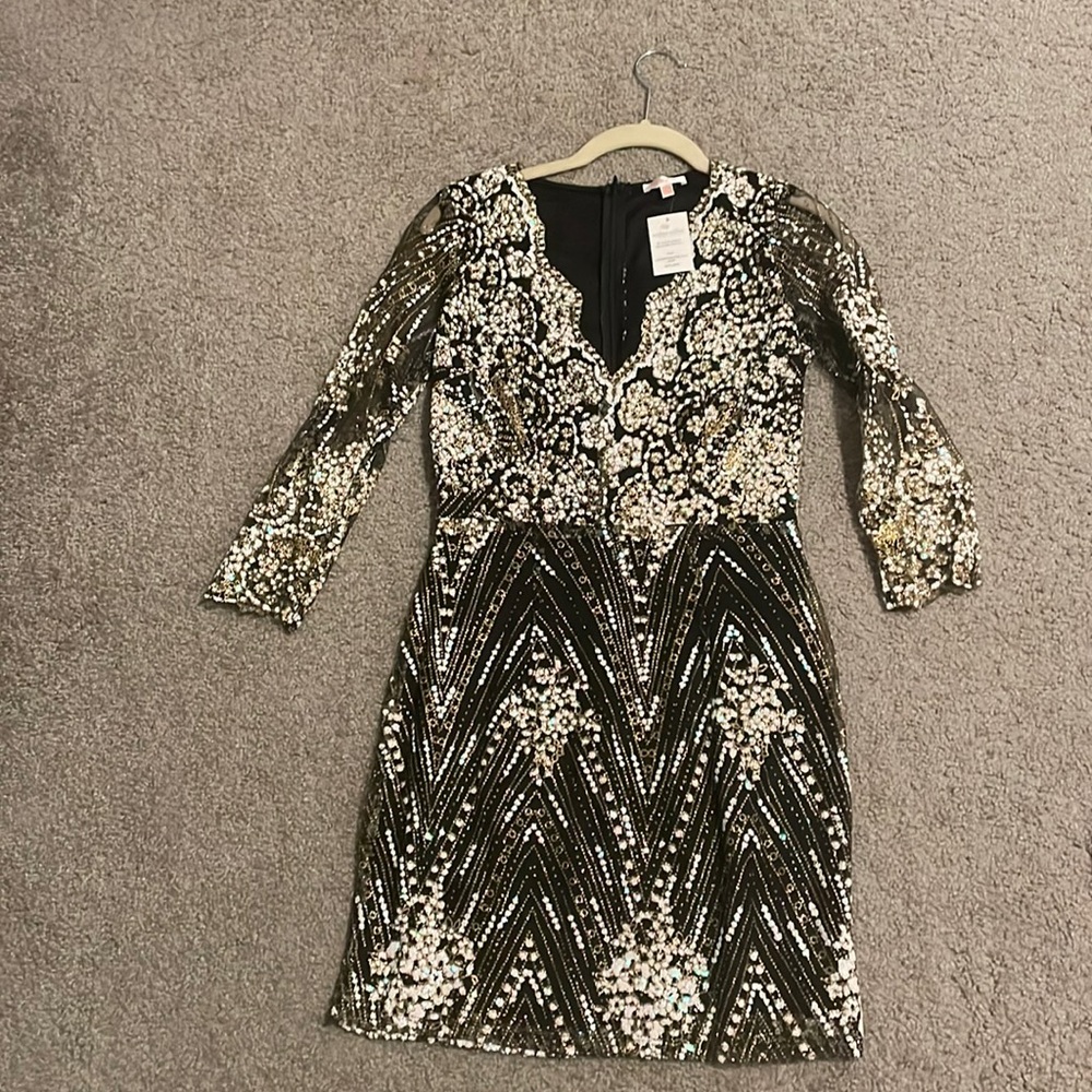Sequins dress from modern vintage boutique